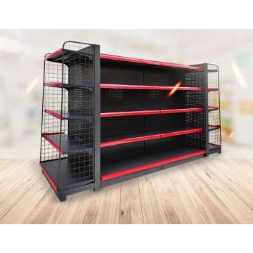 Punched back board supermarket shelf/small rack for shop